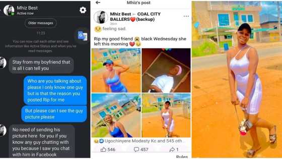 "RIP my good friend": Drama as Nigerian lady posts obituary of girl she thinks is dating her boyfriend