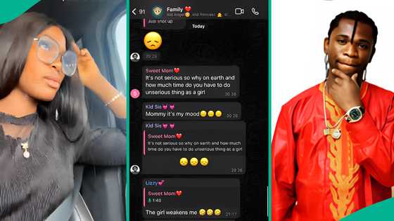 Speed Darlington: Mum blasts her daughter on family group for using Akpi as her DP, chats emerge