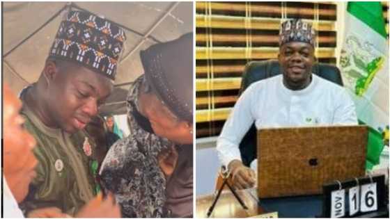 Emotion, love as Cute Abiola shares first salary as political appointee with widows, old women, video emerges