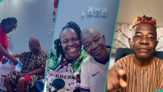Chiwetalu Agu shares video of himself in hospital, addresses recent prophecy about his health