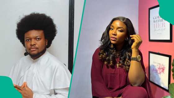 Deacon Famous calls out Ekene Umenwa, shares WhatsApp chat: "She made false claims against my wife"