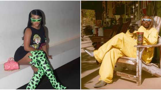 "Na him she dey feel now": Burna Boy's ex Stefflon Don seen vibing hard to Asake's song in video