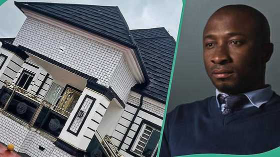 "N8.2 million": Man sparks debate after displaying fine bungalow, reactions trail photo