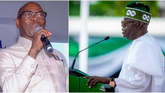 BREAKING: Tinubu in closed-door meeting with Oshiomhole, NLC, TUC