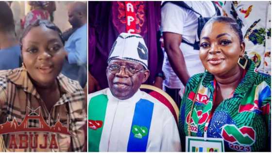 “Allow me to reintroduce myself”: Actress Eniola Badmus jets off to Abuja as Tinubu wins presidential election