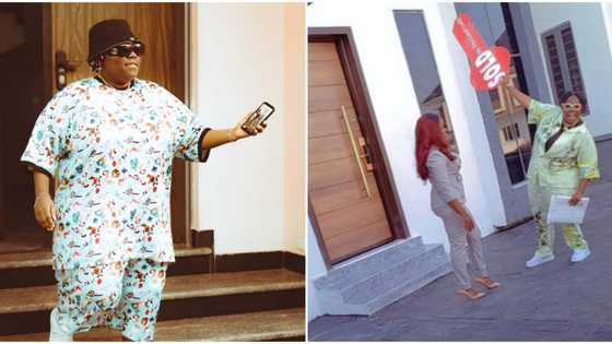 Is this her new house? Teni sparks reactions as she's spotted in luxury Lagos mansion, flaunts dummy key