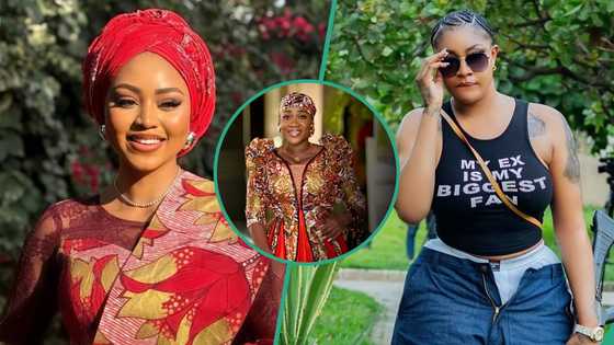 Regina Daniels throws shade with cryptic post amid fight with Angela Okorie, flaunts pics in PJ