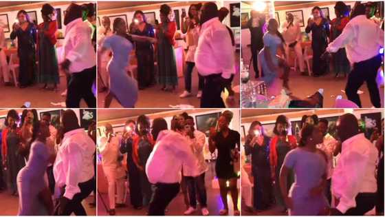 Cute lady "scatters" dancefloor with fastest legwork in viral video, many say she's got anger issue