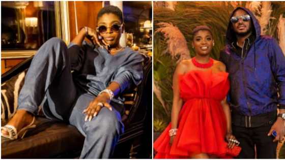 Mind your business: Annie Idibia replies fan who advised her to dump 2Baba for having 4 kids outside wedlock