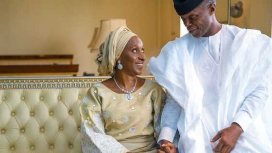 Hotuna: Kalaman soyayya da mataimakin shugaban kasa Yemi Osinbajo ya yiwa matarsa, bayan an kammala rantsar dasu