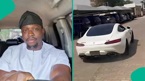 Verydarkman spotted inside luxurious car in viral video, shares how he acquired it: "NGO money"