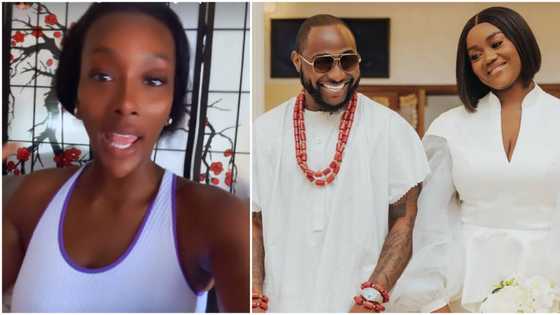 “I don’t want your husband”: Davido’s alleged pregnant US side chick Anita tells his wife Chioma in new video