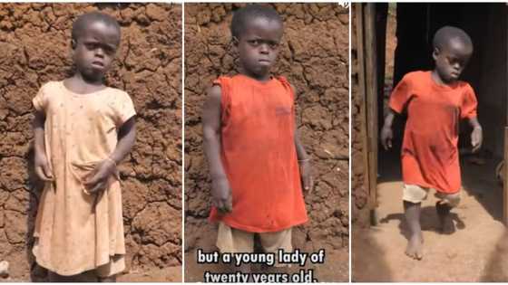 “Wish I Could Give You a Hug”: 20-Year-Old Lady Who Looks Like a 5-Year-Old Goes Viral, Video Shocks Many