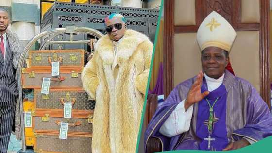 Catholic Bishop trends online as he borrows line from Skepta and Portable's hit to preach in church