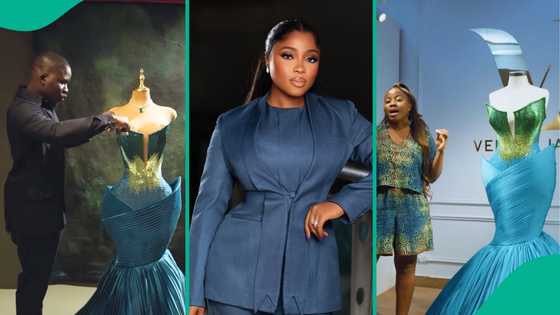 Veekee James calls out Senegalese designer who copied her viral Bonang Matheba dress: “Thief”