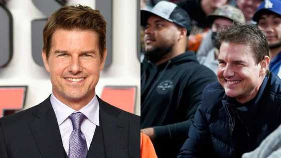 Tom Cruise: Actor spotted looking unrecognisable while attending baseball game with his son