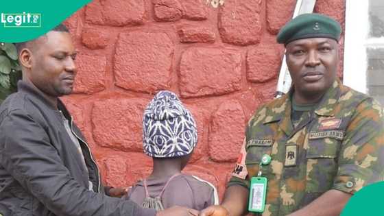 'Small boy' sold away 3 years ago finally returns after Nigerian troops take one powerful action