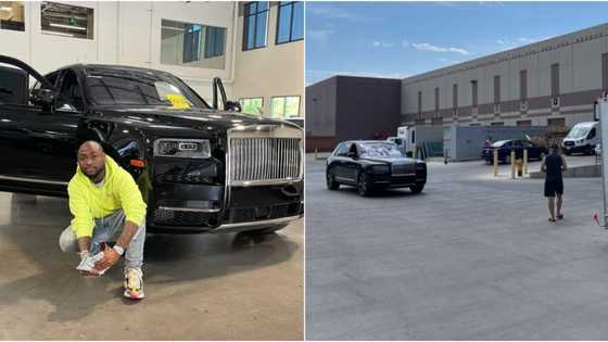Come to daddy: Davido excited as his N240m 
 Rolls Royce is set to land in Lagos