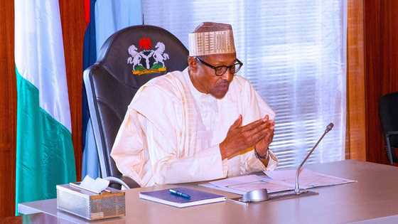 Buhari pens touching Easter message to Nigerians: "Wait patiently for court decision"