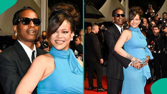 Pregnant Rihanna steps out in style at Cannes Film Festival, supports hubby ASAP Rocky’s new movie