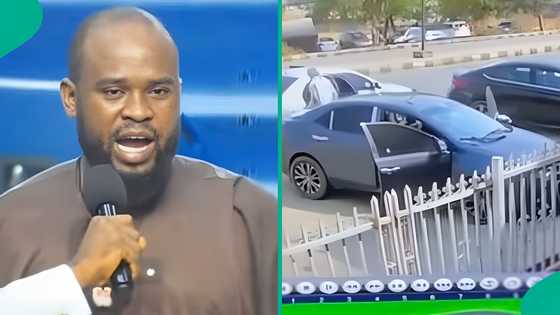 Video as man who challenged robbers and gained possession of their gun testifies in church