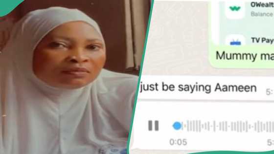 Young man transfers money to his mother as Ramadan gift, shares her reaction on WhatsApp