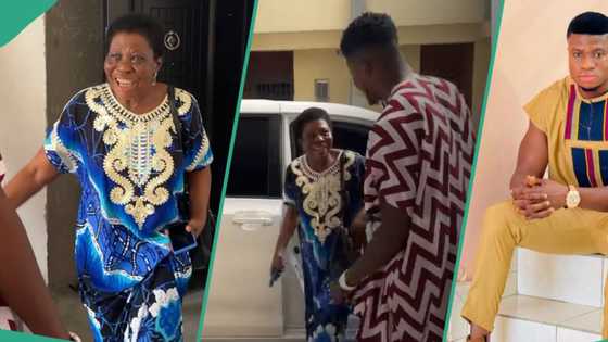 Skit maker Zicsaloma gifts mum a brand new mansion for the new year: "More blessings boss"