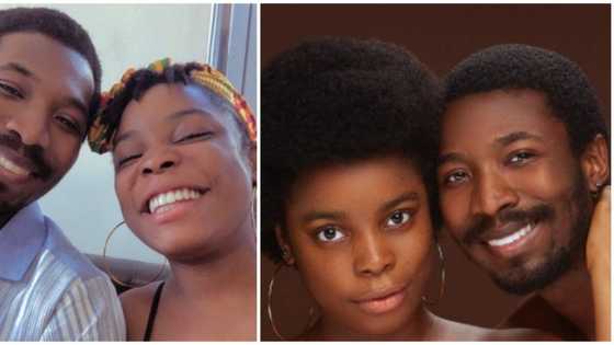 Femi Kuti's son Made shares loved up photos with his girlfriend as he celebrates her birthday