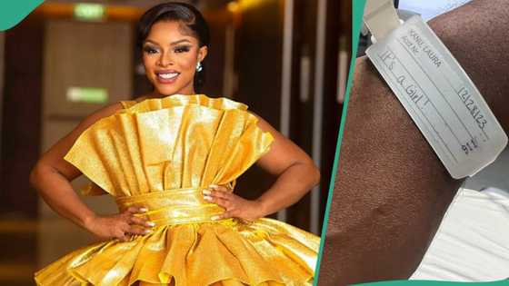 “It’s a girl”: Laura Ikeji welcomes 3rd child, Funke Akindele, Tonto Dikeh, others celebrate