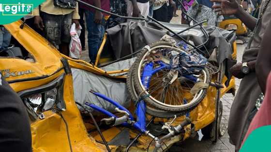 Breaking: Tragedy in Lagos as speeding vehicle crashes into tricycles in Lagos, many injured
