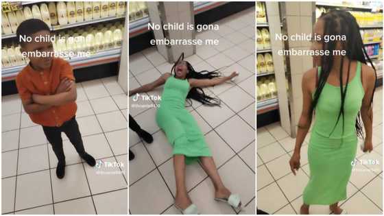 "Give him a taste": Mum throws tantrums like baby in supermarket when son keeps asking her to buy things