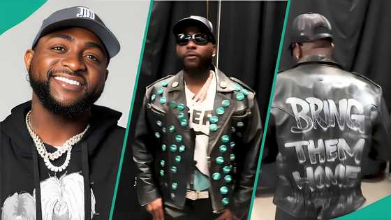 Davido honours abducted Oyo schoolchildren, wears their names at FIFA World Cup Countdown Concert