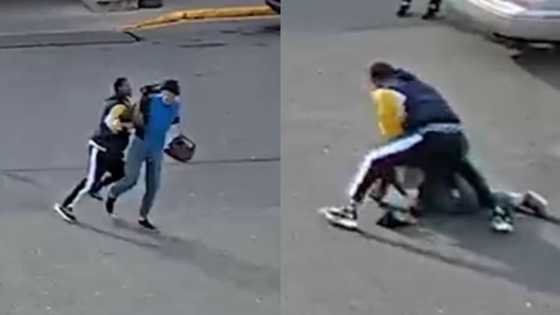 Man single-handedly arrests a thief, recovers stolen item and detains him until police arrives