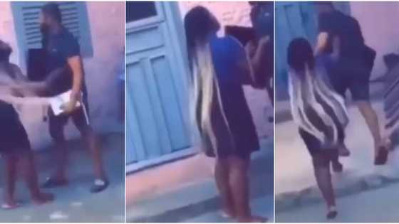 Man takes back TV and decoder he bought for girlfriend after things fell apart between them
