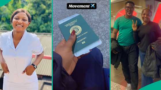 Nigerian nurse relocates to Canada as permanent resident, shares details as she travels with her man
