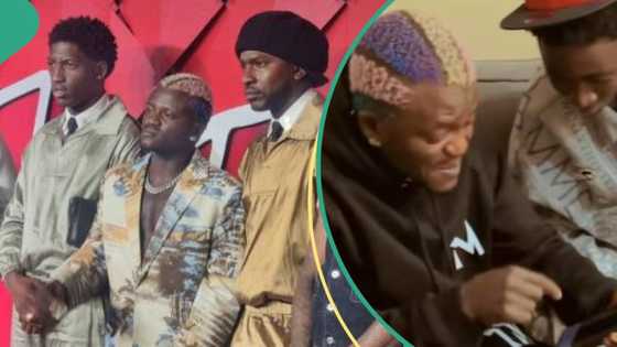 "Landrover don post you before?" Portable rejoices as car brand shares video of him and Skepta