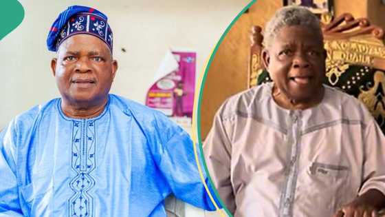 "Retirement benefit": Kola Oyewo's sweet reaction as fans gift him N505k leaves many gushing