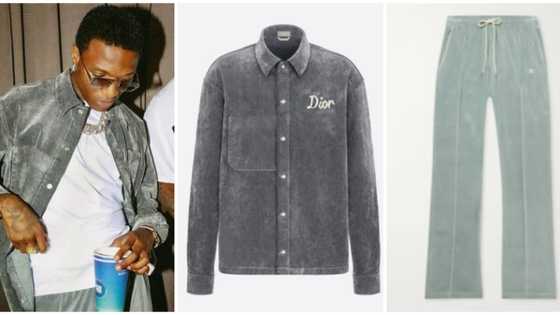 Machala fashion: Wizkid's designer ensemble in latest photos worth over N1m