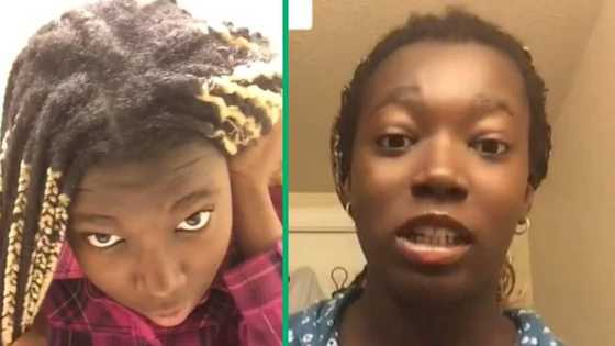 Netizens reacts to video of woman who left braids in for 9 months: “A whole baby was born”