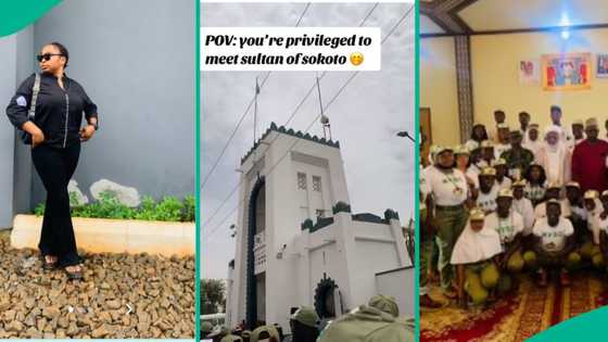 NYSC: Female corper meets Sultan of Sokoto, shares her experience at palace, clip trends