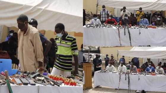 Police arrest 48 notorious bandits, recover 15 AK-47 rifles