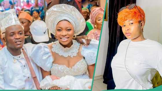 Portable's baby mama Ashabi shares update on her relationship status amid Queen Dami's fainting clip