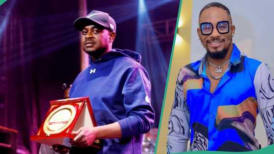 Junior Pope bags posthumous award in Enugu, fans emotional, recall ugly incident: "Rest on hero"
