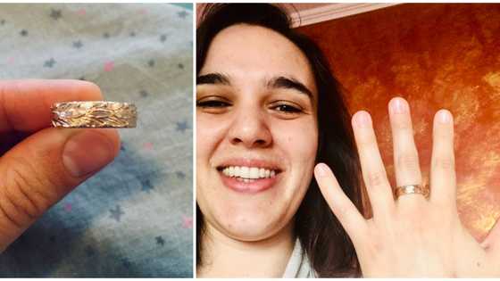 Lady gets 'special ring' as she bags PhD in Sweden, gives reason why she got a ring from the institution