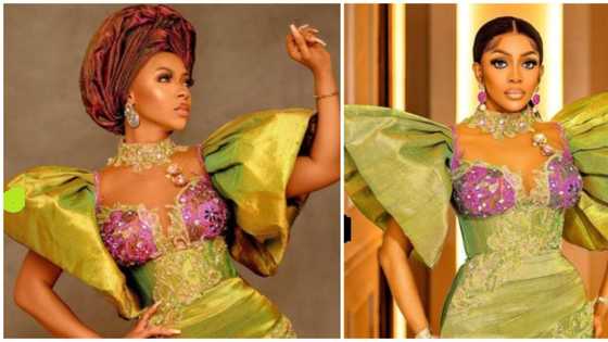 Celebrity twin moments: Chioma Goodhair and Liquorose rock same design, fans vote best dressed