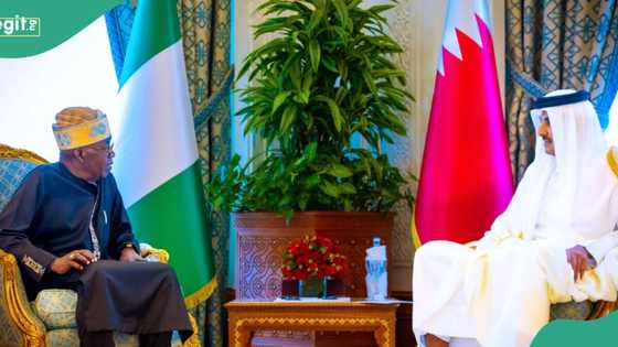 Qatar visit: Tinubu under fire for speaking about bribe seeking Nigerian officials, video emerges