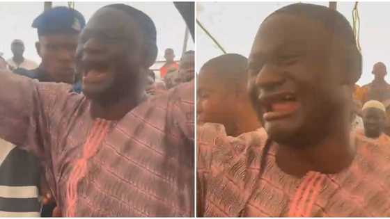 "I Beg": Family man tears up, pleads for mercy as his car is auctioned for less than N400,000 in Lagos