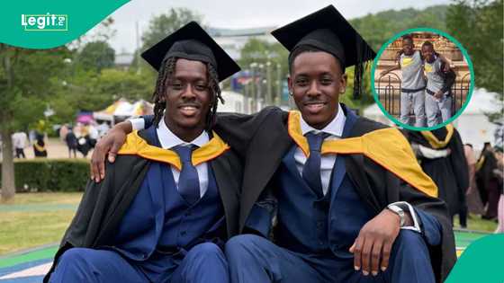 Twin brothers graduate from same university with same degree, share 2 major milestones together