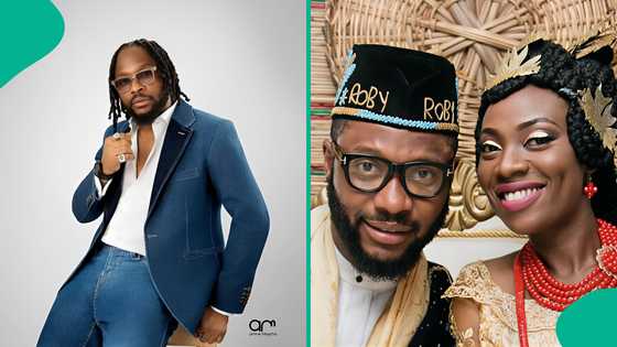 Roby Ekpo breaks down in tears, shares bitter experience with ex-wife Mayowa: “She wasted his years”