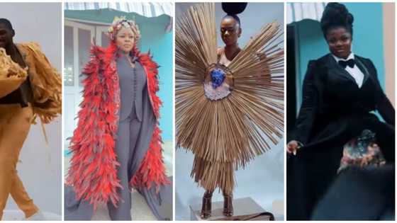 Tobi, Omawumi, 4 others dress up in creative masquerade-inspired looks for movie promo